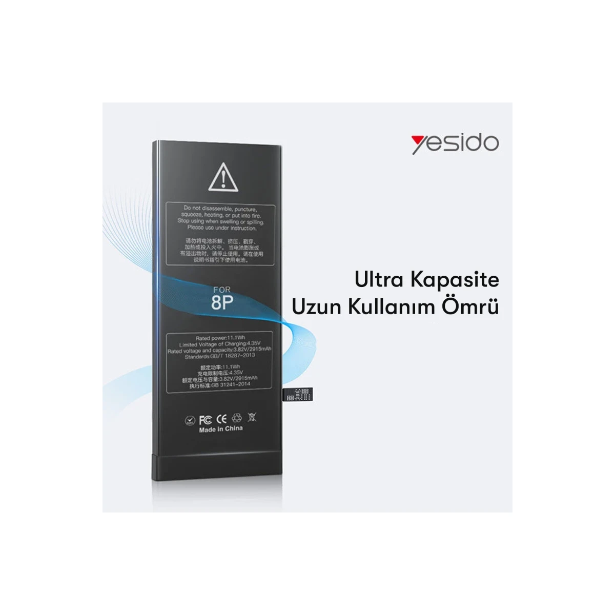 Yesido 11 PRO Ultra High Capacity Battery 11 PRO (3150mAh)