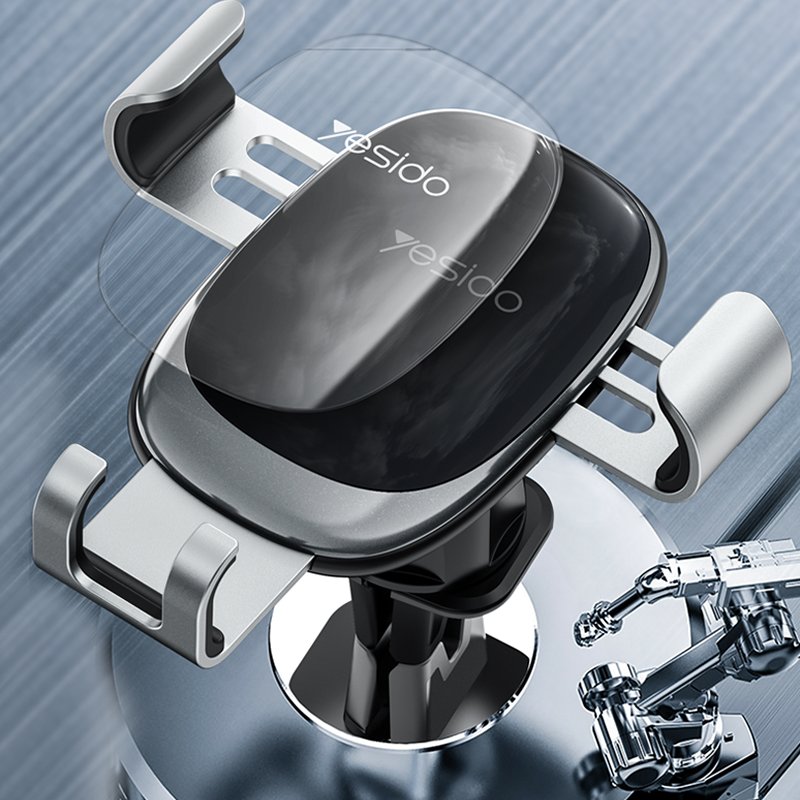Yesido C122 Factory Custom Vehicle Mobile Phone Holder | Air Vent Clip Gravity Car Cell Phone Holder