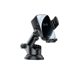 Yesido C186 Suction Cup Air vent Phone Holder | 15W Wireless Memoried Clip Charging holder