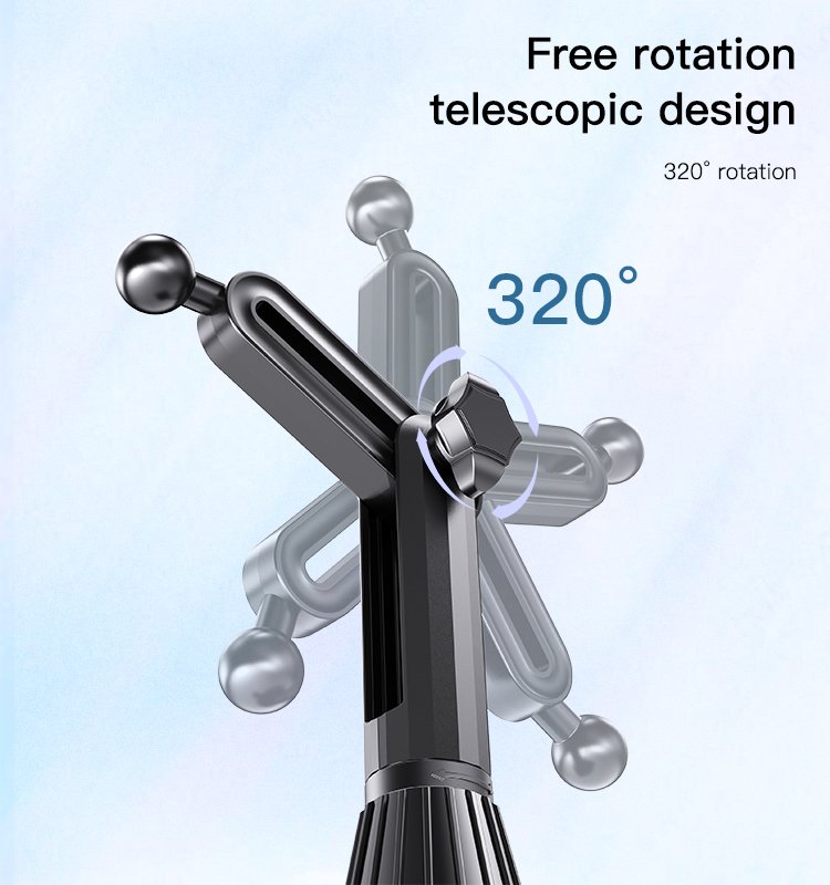 Yesido C195 Mobile Phone Holder Cup Mount Tightly Grip Design 360 Rotational Adjustable Car Cup Holder
