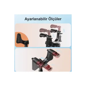 Yesido C196 car rear view mirror using phone holder for suitable different kinds of car using