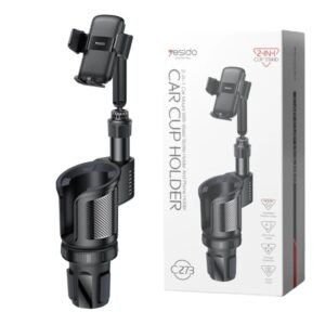 Yesido C273 720 Rotating Phone Mount 2 in 1 Funtion Car Cup Hole With Rotating Adjustable Base Phone Holder