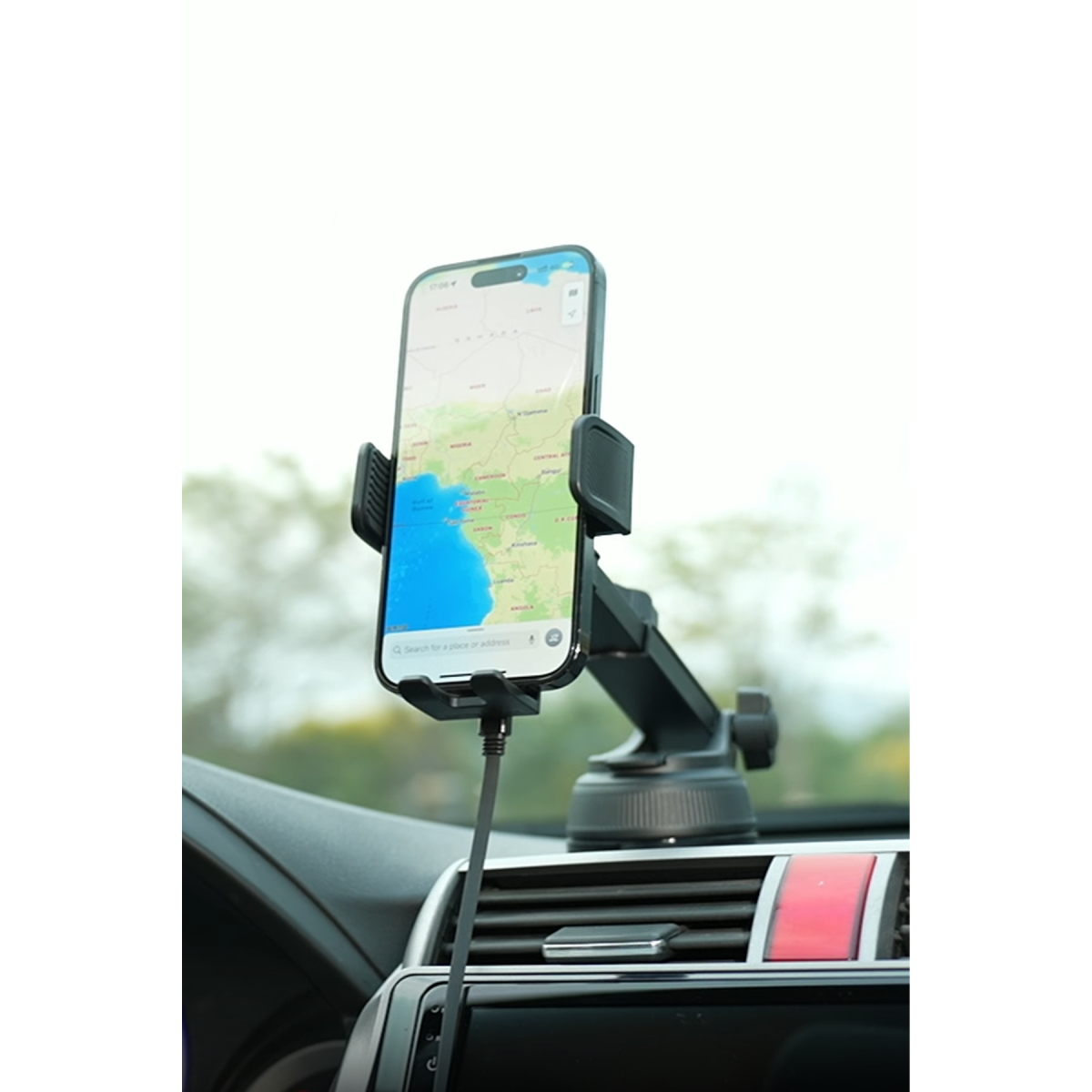 Yesido C320 15W suction cup clip holder