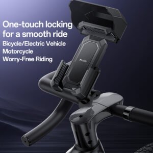 Yesido C331 Yesido 360 Degree Universal Ball Adjustment Mechanical Locking Stable Bicycle Phone Holder