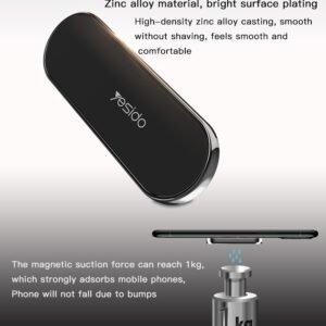 Yesido C83 Magnetic Magnet Mobile Phone Holder | Support Stand Smart Wall Dashboard For Car