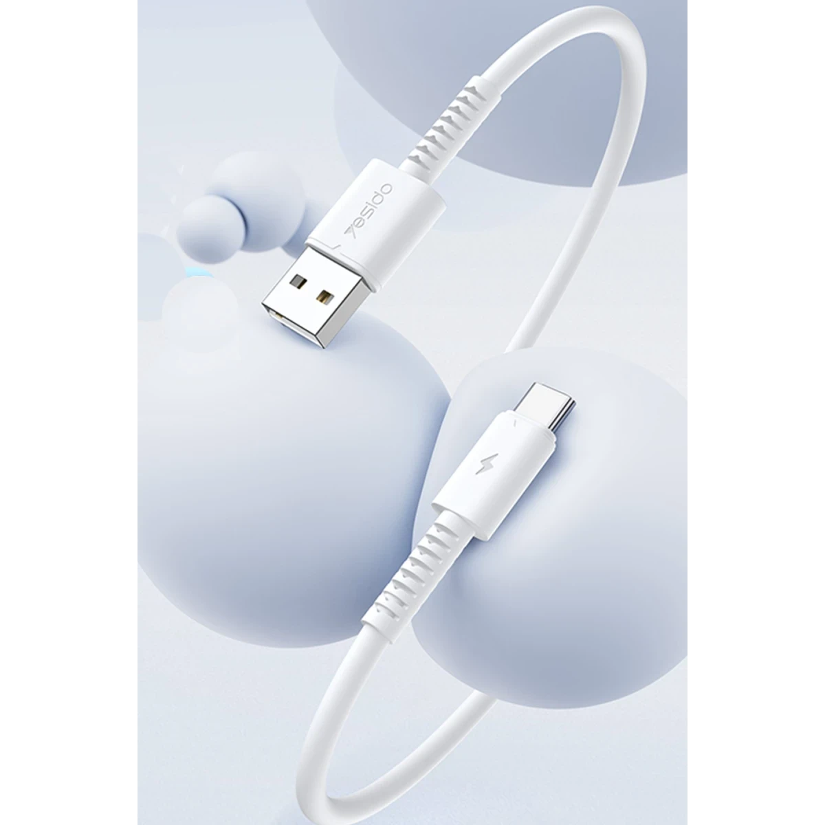 Yesido CA120-TC PVC Data Cable 1M 1 meter