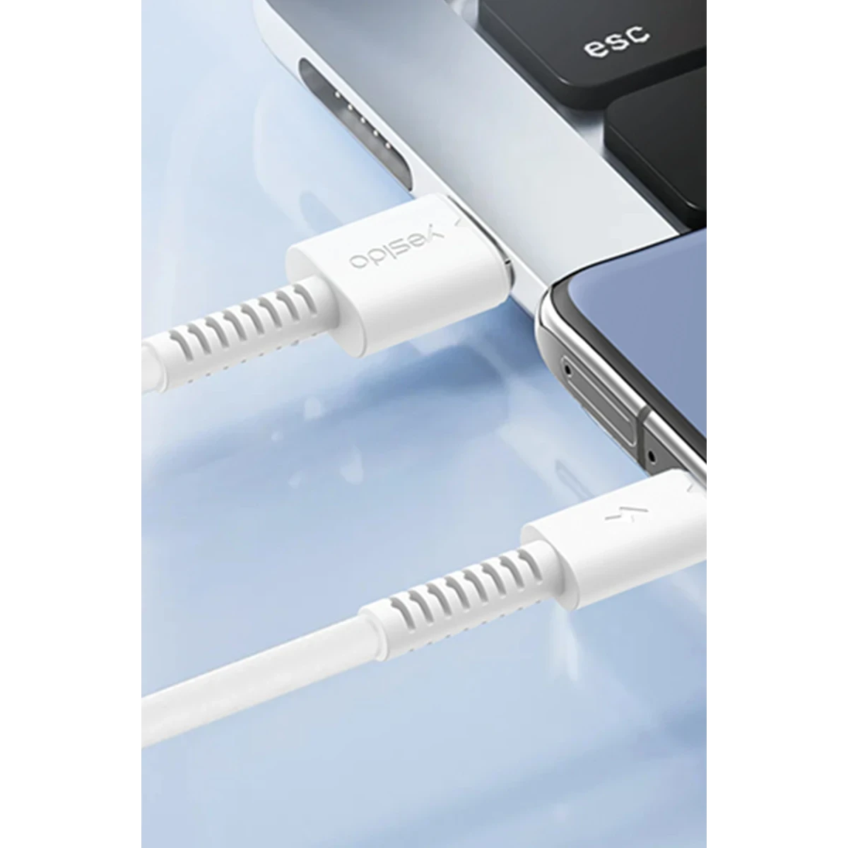 Yesido CA120-TC PVC Data Cable 1M 1 meter