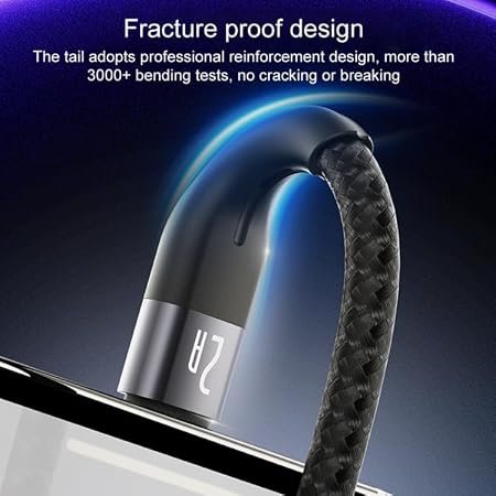 Yesido CA121-MICRO USB Data Cable 1M 1 Meter Aluminum Alloy + Cotton Cable