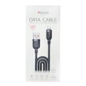 Yesido CA134L A TO L/2.4A Data cable 3M PE core wire [(76/0.1TC+250D nylon)*2C red