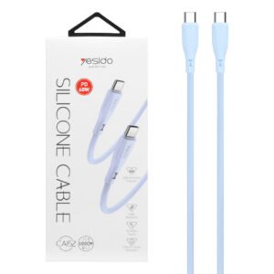 Yesido CA152 1Meter 60W Liquid Silicone Cable Type-C To Type-C Fast Charge Data Cable