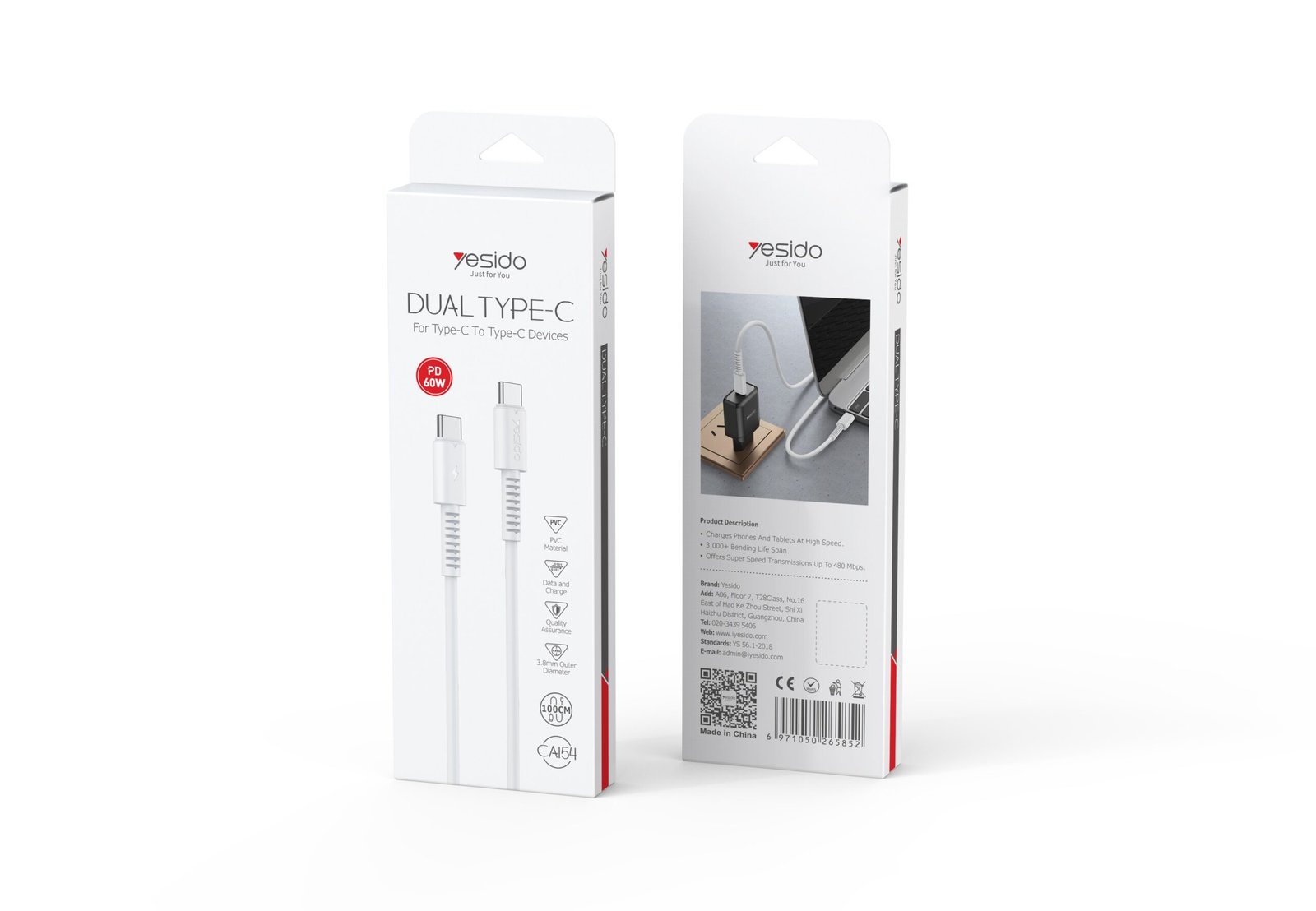 Yesido CA154 - Charging & Data Cables