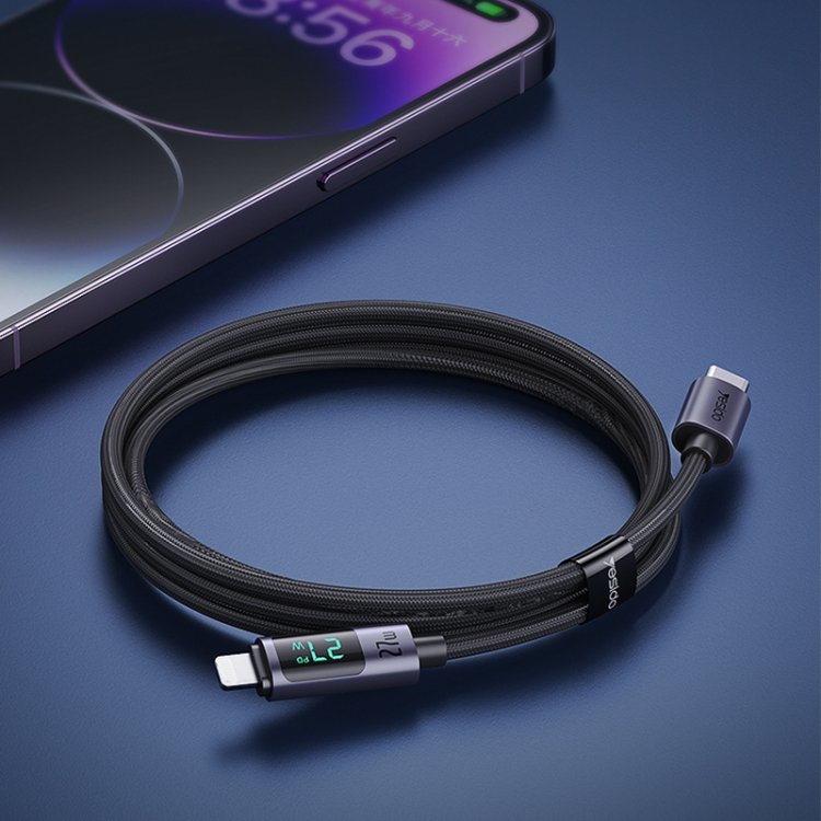 Yesido CA157 27W C to L Data Cable 1.2M 1.2Meter TC to Lightning