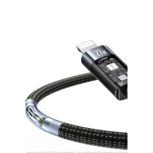 Yesido CA159 27W C to L Auto disconnecting charging data cable 1.2M