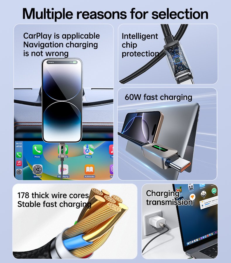 Yesido CA163-L - Charging & Data Cables