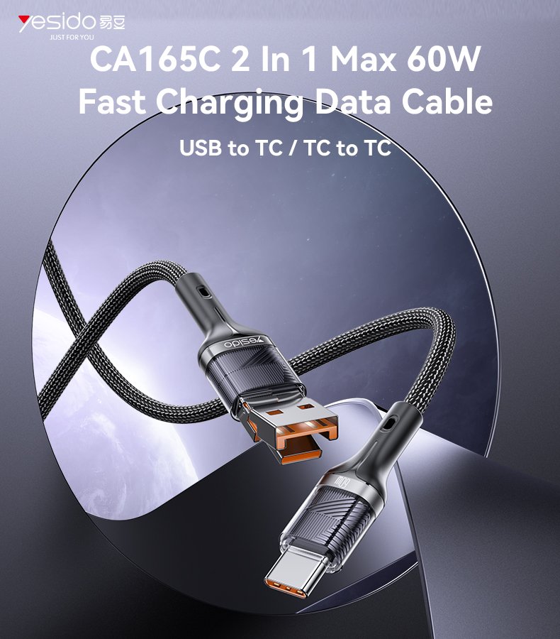 Yesido CA165C - Charging & Data Cables