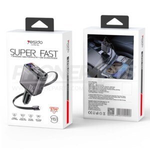 Yesido CA176 white C-L cable 27W PVC