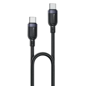 Yesido CA190 1.2M PD 60W Fast Charging Type-C To Type-C Max With 480Mbps Data Transfer Braided Data Cable