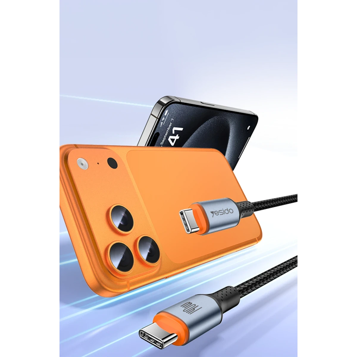 Yesido CA212 multi-protocol cable (Data transfer not supported)