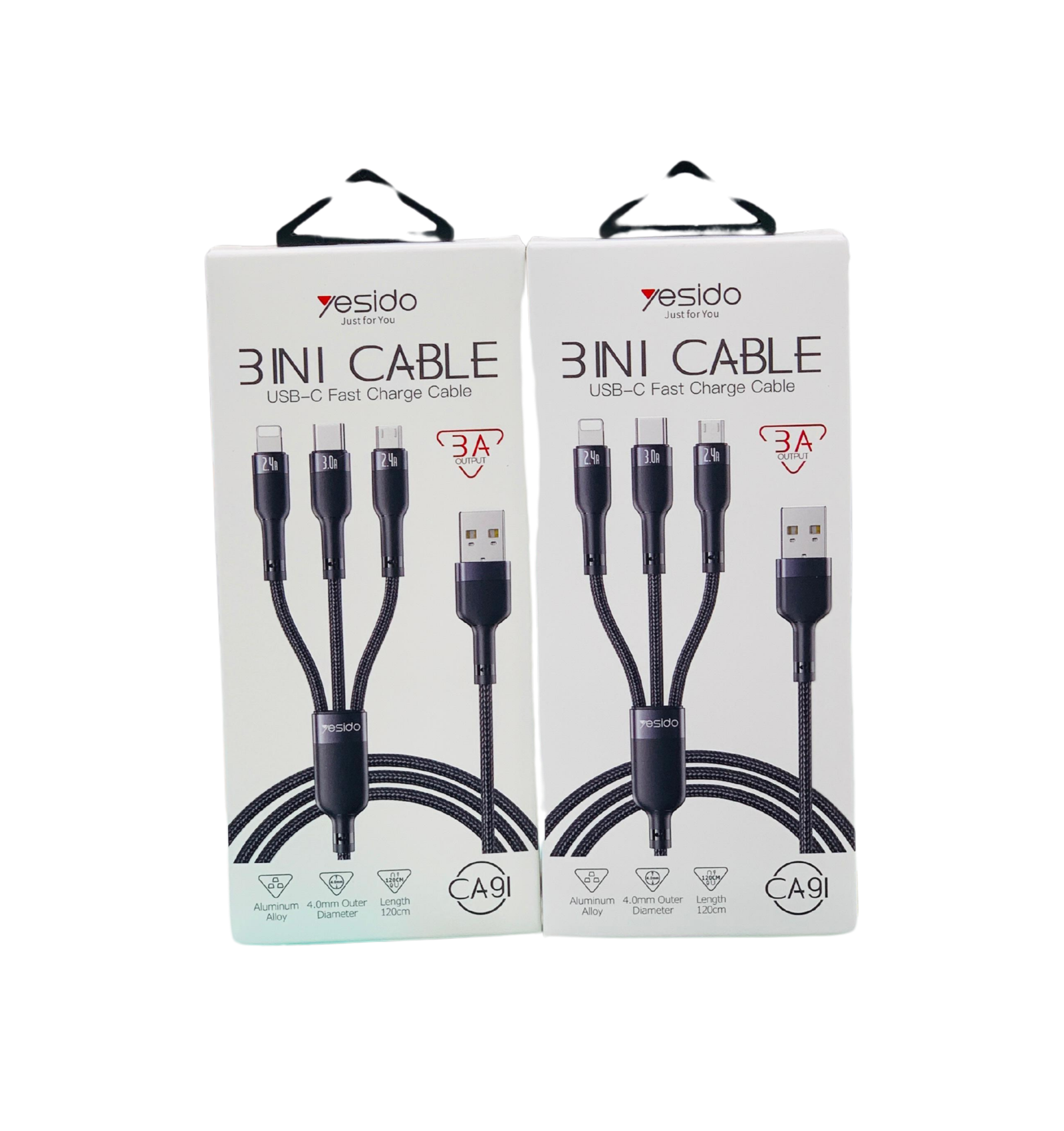 Yesido CA91 3in1 cable 1.2M