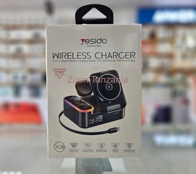 Yesido DS38 8IN1 65W Wireless Charger