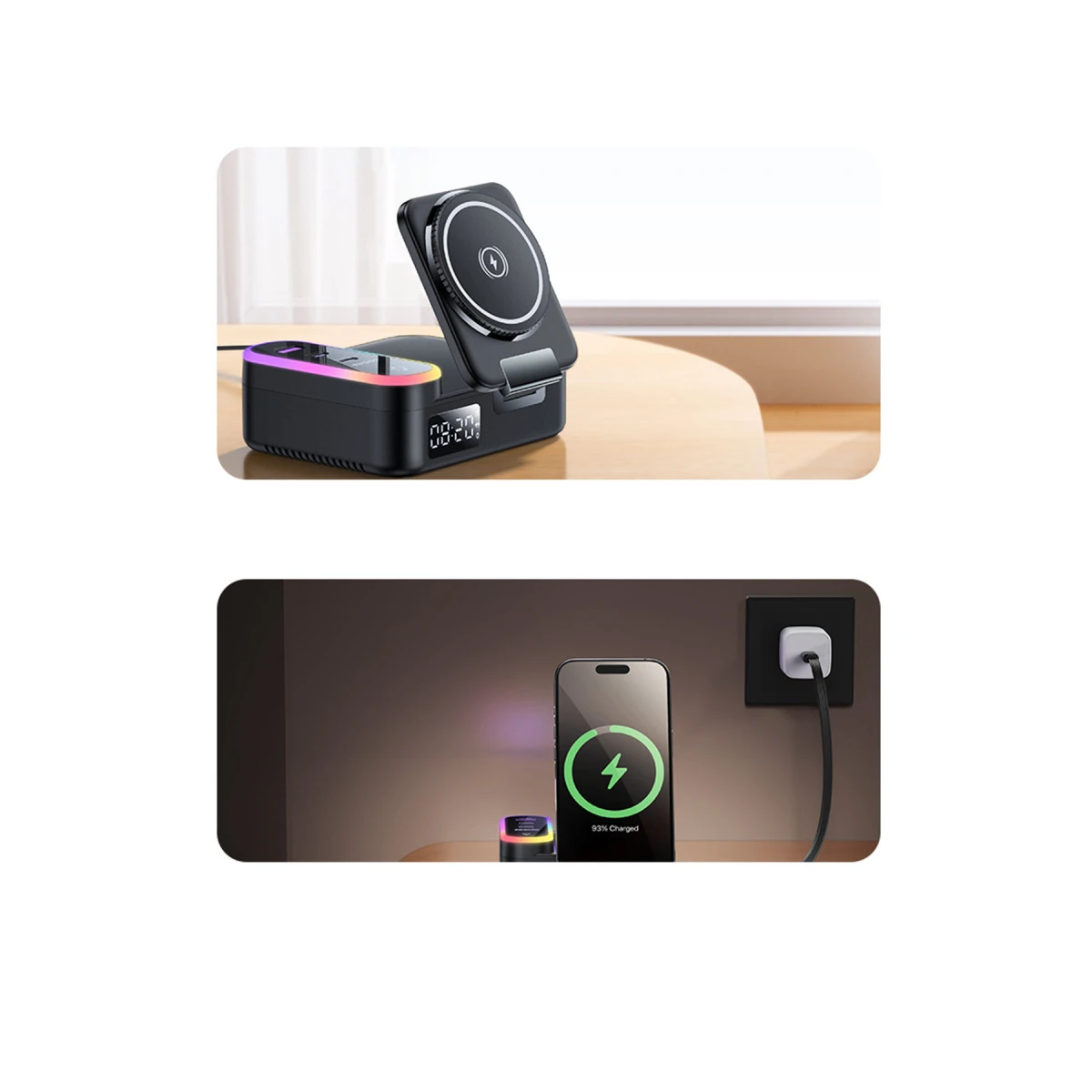 Yesido DS38 8IN1 65W Wireless Charger