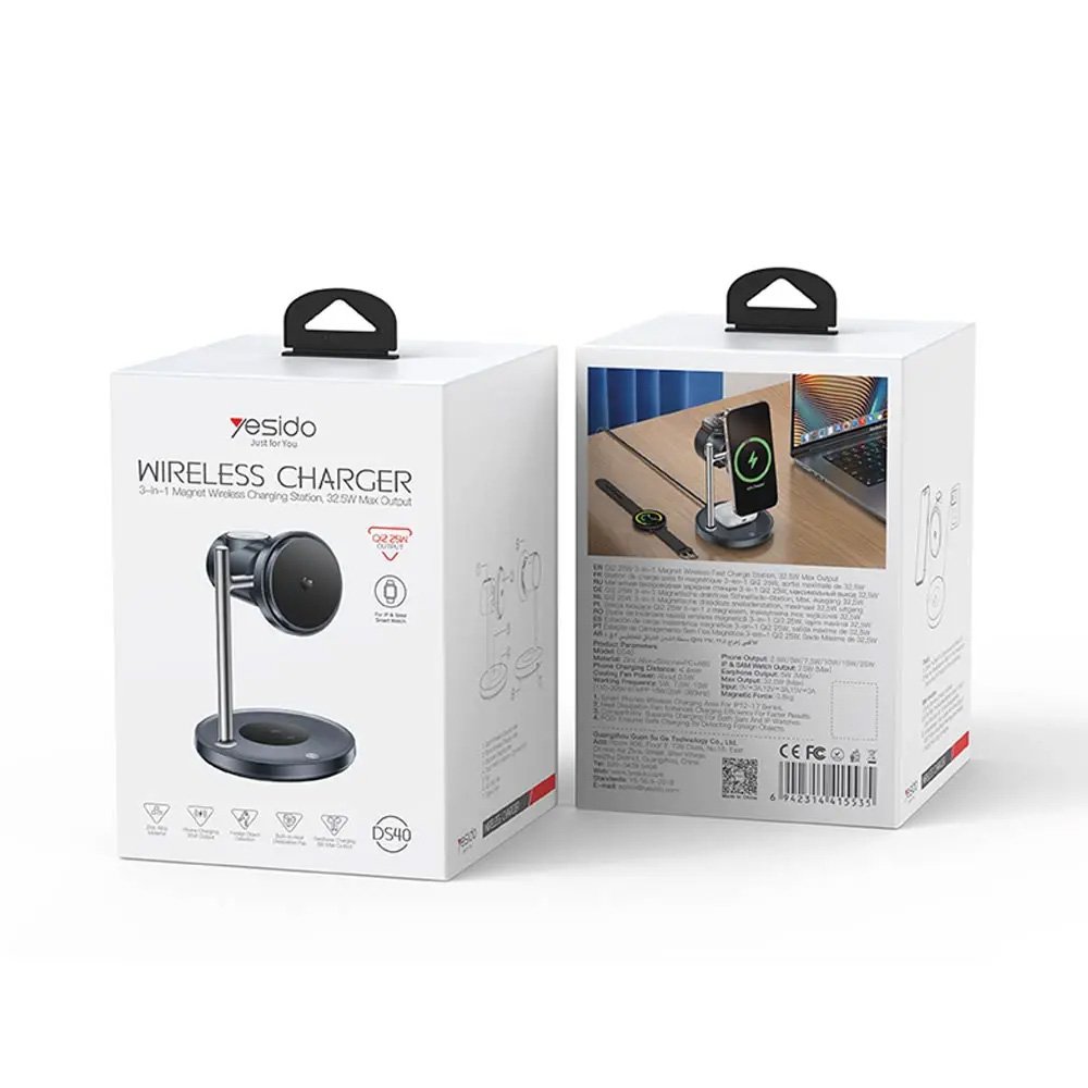 Yesido DS40 Qi2.2 desktop wireless charger
