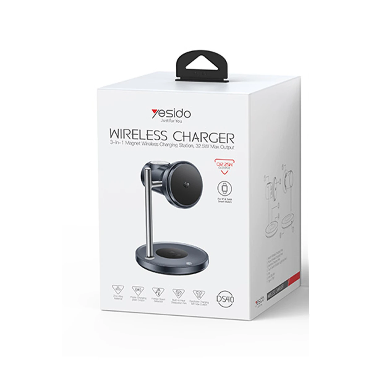 Yesido DS40 Qi2.2 desktop wireless charger