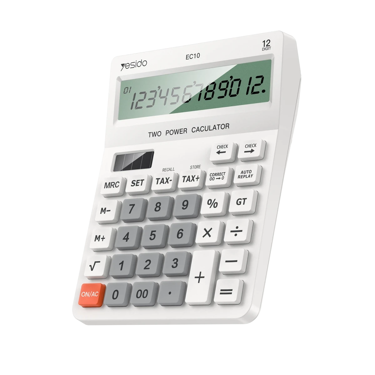 Yesido EC10 solar energy and AAA*2 calculator