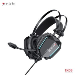 Yesido EK03 3.5mm Gaming Headset 1.Material: PC+AB+PU