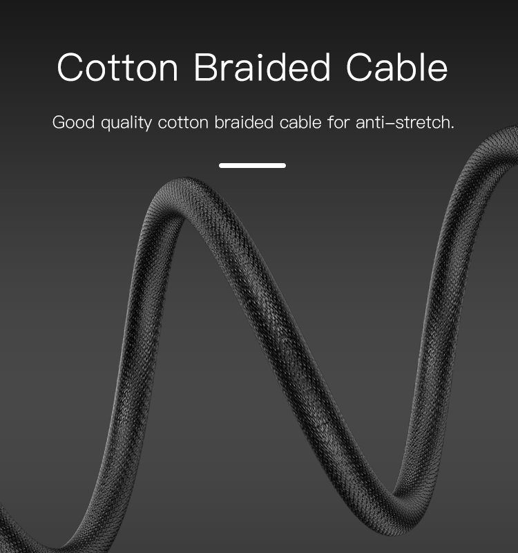 Yesido GS02 Cotton Braided Cable 2 in 1 Widely Compatible Anti-stretch 10CM OTG Adapter Type-C/Micro TO USB