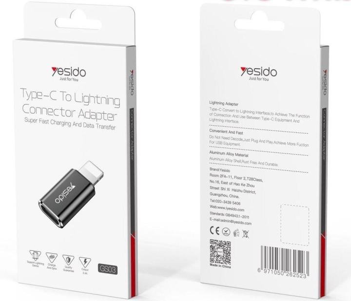 Yesido GS03 TYPEC-LIGHTNING