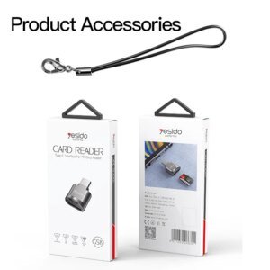 Yesido GS18 OTG Card Reader OTG Card Reader 8Pin to TF card Slot Direct using