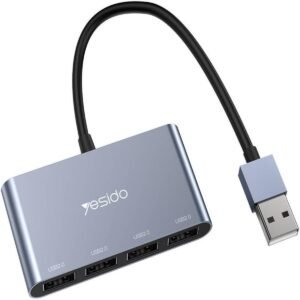 Yesido HB12 Cheapest Portable USB Plug To 4 USB Ports Splitter USB Hub Adapter