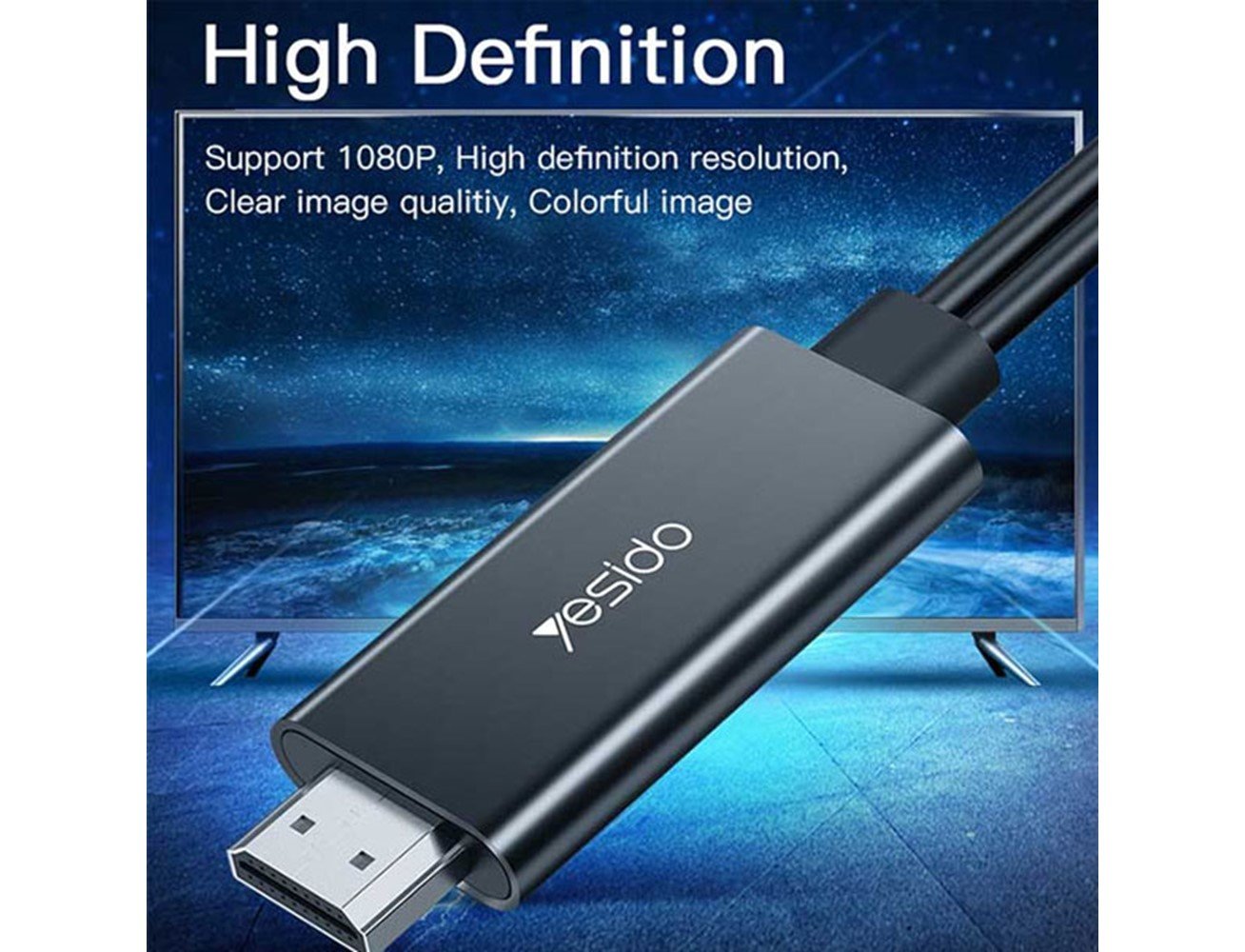 Yesido HM04 LIGHTNING TO HDMI ADAPTER 5V/2A CHARGING