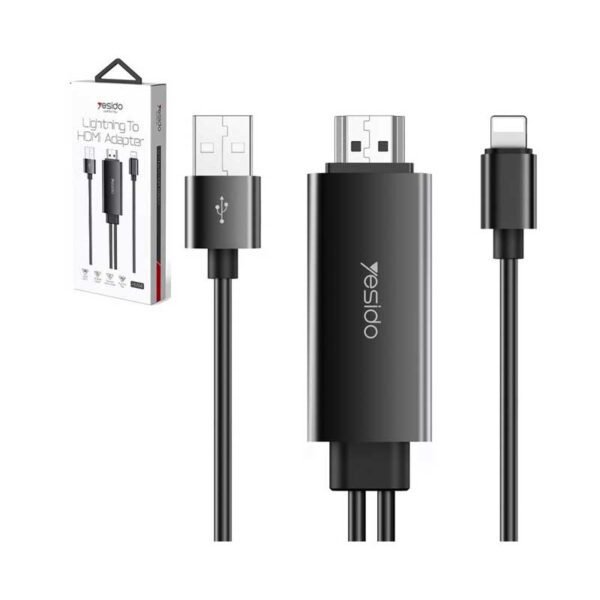 Yesido HM04 LIGHTNING TO HDMI ADAPTER 5V/2A CHARGING