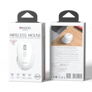 Yesido KB45-WHITE Low decibel 2.4G Business Mouse - White