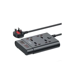 Yesido MC08 2 Meter 4 AC Ports And 6 USB Ports Power Strip Extension Power Socket