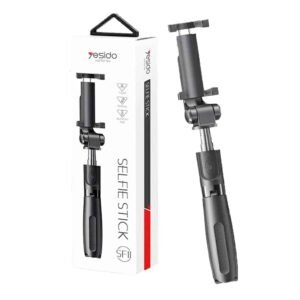 Yesido SF11 Flexible 5 Part Telescopic Triple Phone Holder Selfie Stick