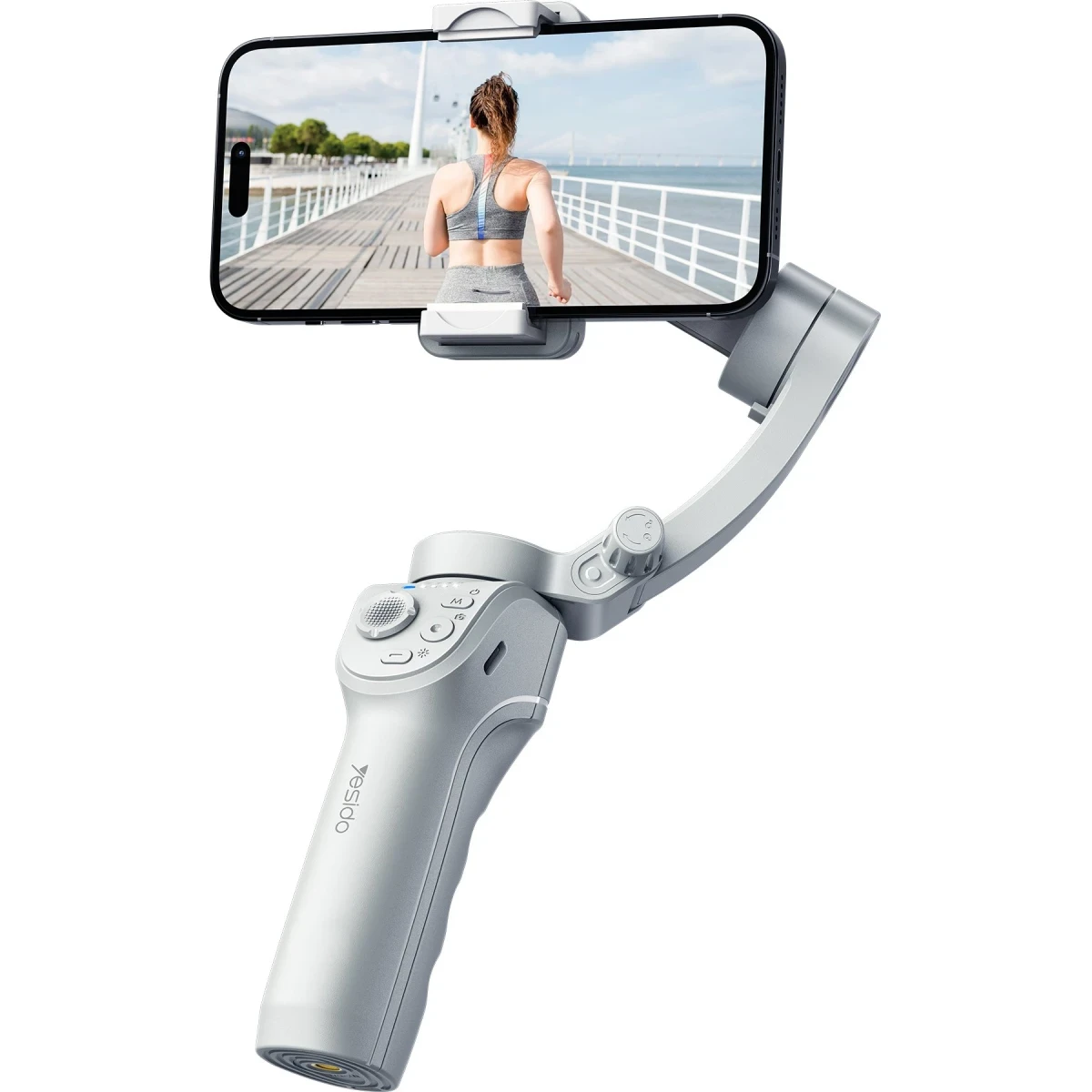 Yesido SF18 Phone Gimbal Stabilizer 360 Ai Auto Face Tracking Handheld Selfie Stick Tripod Tracking Gimbal