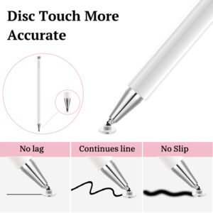 Yesido ST03 2 In 1 Aluminum Capacitive Active Phone Tablet Smart Pressure Touch Stylus Pen For IPad