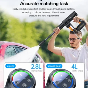 Yesido VC18-EU Car Pressure Washer Product Dimensions: 317 x 177 x 81 mm Operating…