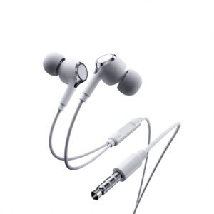 Yesido YH53 Black And White Three-button Remote HD Call Design In-ear 3.5mm Interface Wired Earphone