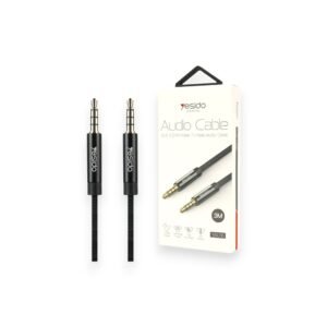 Yesido YAU16 3m Nylon Braided 3.5Mm To 3.5Mm Jack plug Speakers Music Connection Aux Auxiliar Audio Cable
