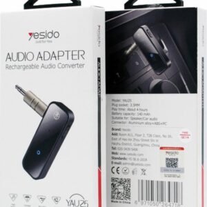 Yesido YAU25 Mini Wireless Receiver To 3.5mm AUX Audio Transmitter Adapter