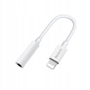 Yesido YAU31 iPhone Audio Adapter 8pin to 3.5mm for…