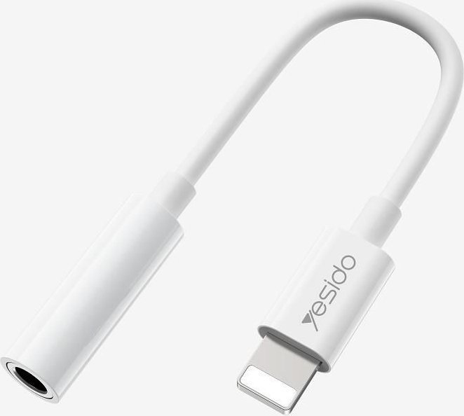 Yesido YAU31 iPhone Audio Adapter 8pin to 3.5mm for…