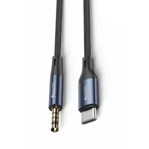 Yesido YAU42 Aluminum Alloy Built-in High-performance Type-C to 3.5MM AUX HD Call Audio Cable