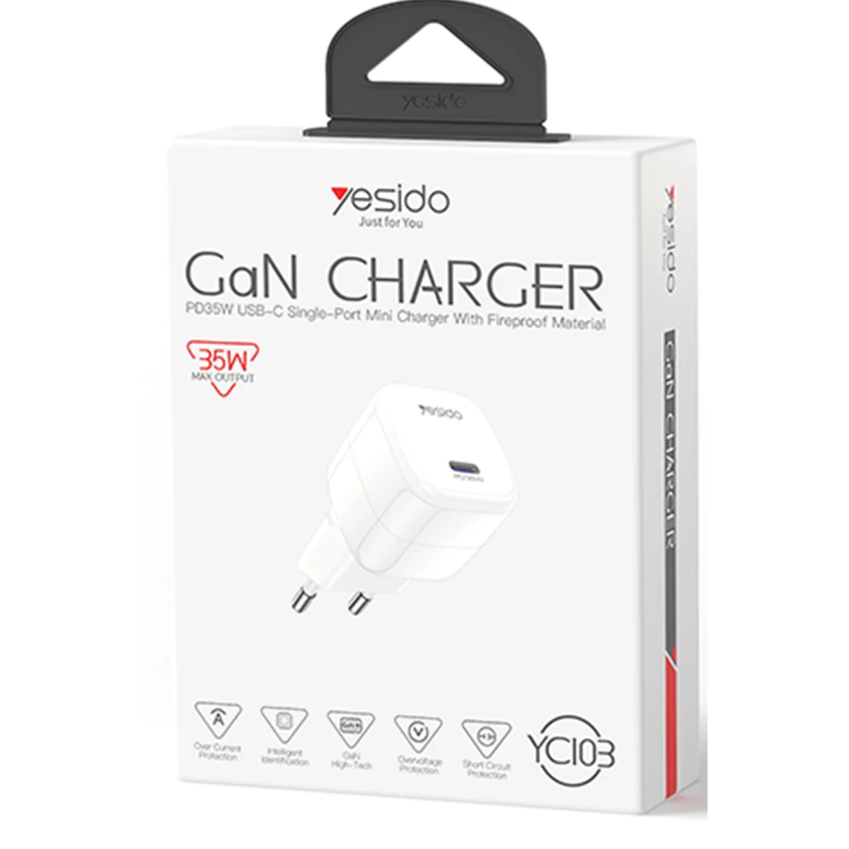 Yesido YC103 TC PD35W Home charger EU