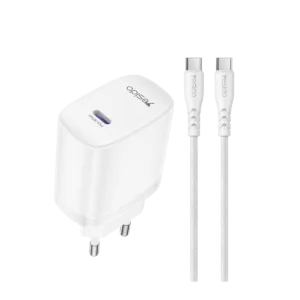 Yesido YC107 TC PD35W Home charger EU (C TO C cable)