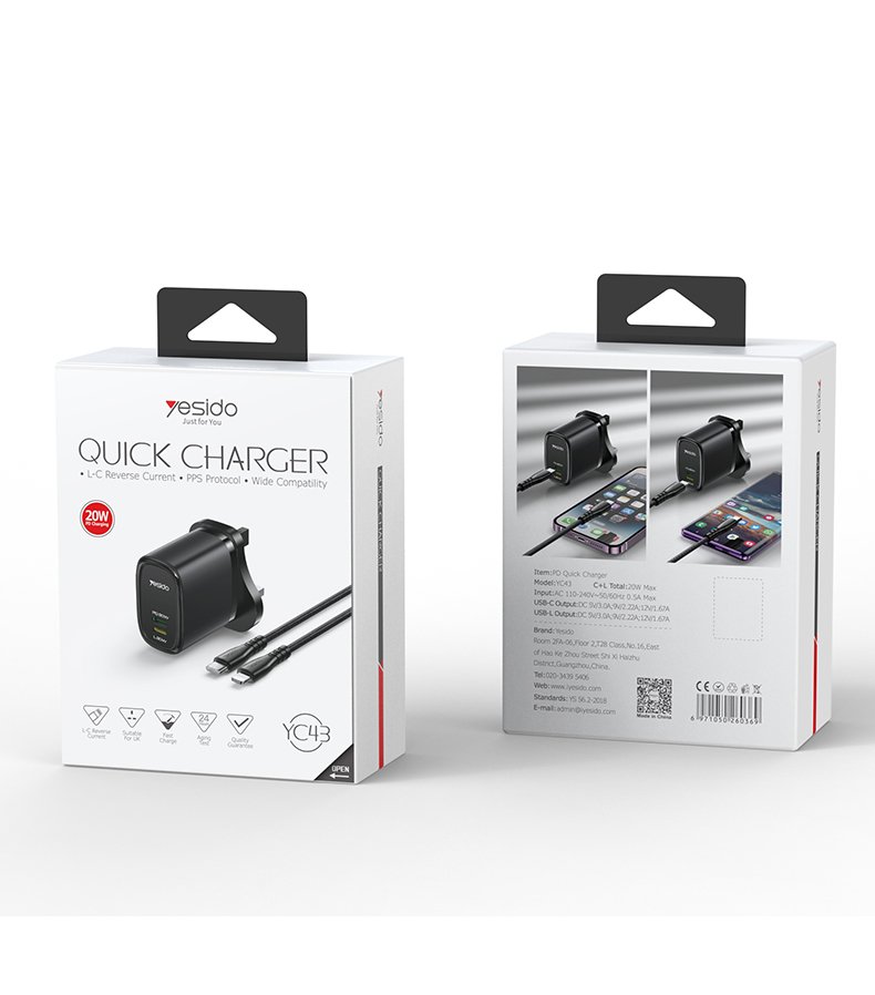 Yesido YC43 - Power & Chargers